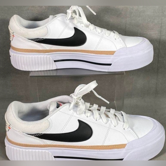 Nike Court Legacy Lift Platform Sneakers Size 9 NWOT MSRP $94.99 - Picture 4 of 7